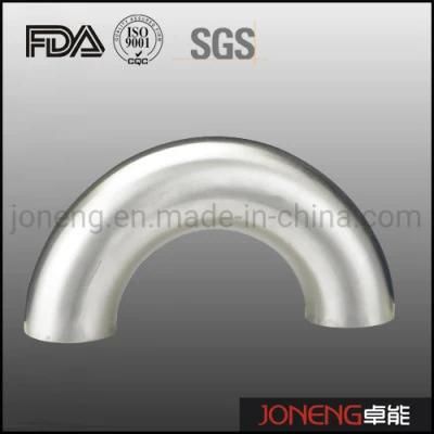 Stainless Steel Sanitary Long Radius Elbow Tee Pipe Tube Fitting (JN-FT2002)
