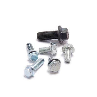 DIN6921 Stainless Steel M3-M56 Hex Head Flanged Bolt and Nut