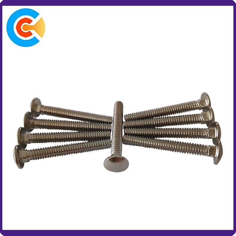 Carbon Steel Grade 4.8/8.8/10.9/12.9 1/4"~5/8" Carriage Screw