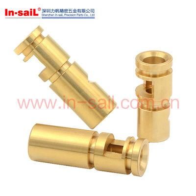 Turning Parts Brass Pivot Pins with Point