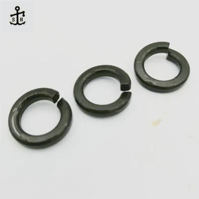 Carbon Steel Spare Parts Black Spring Lock Washers Made in China