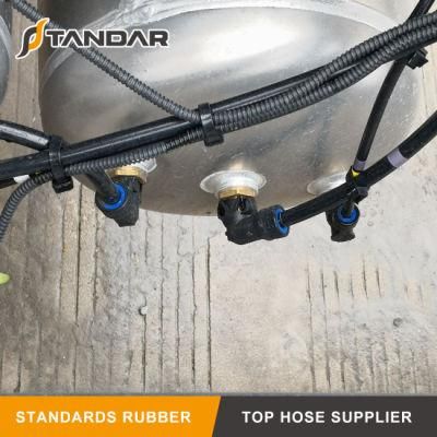 Auto SAE J844 Pneumatic Quick Coupler PA Hose Fittings for Truck