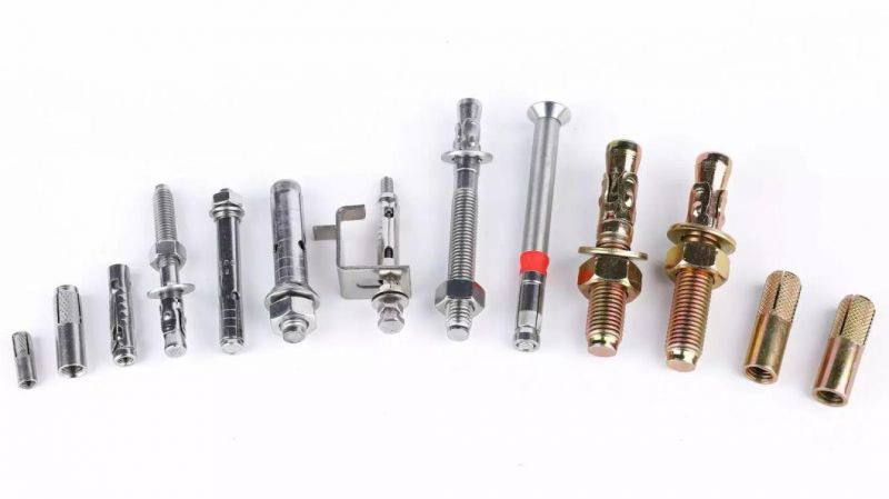 Color Zinc Expansion Hanger Bolt
