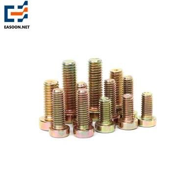 ISO 14580 Button Head Torx-6 Lobular Bolt Zinc Plated 8.8 High Strength Torx Bolt Button Head Inner Flower Torx Screws Washer Liner Bolt