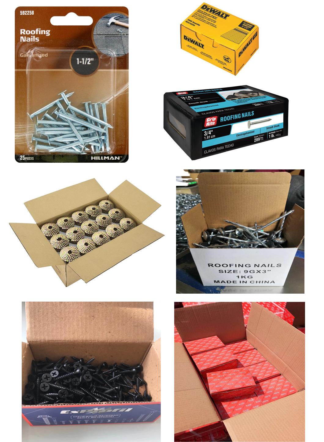 Factory Supply Low Carbon Steel Common Wire Nails