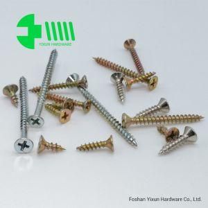 M3/M3.5/M4/M5 Phillips Chipboard Screw with Zinc Plating