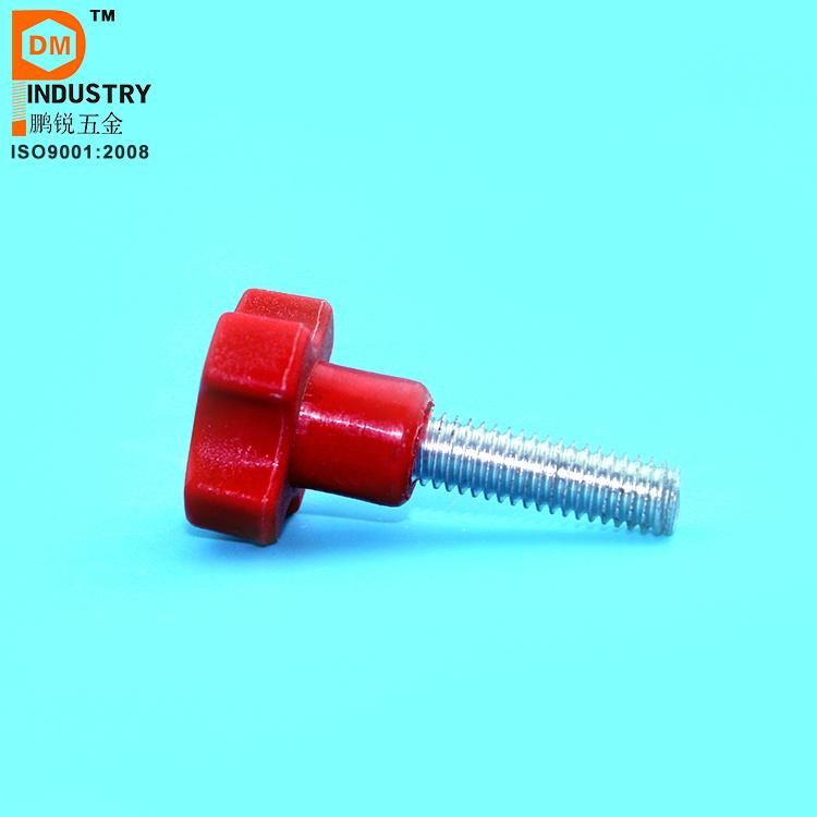 Plastic Star Plastic Thumb Nut Screw Knob Six Star Plastic Thumb Screw Plastic Knob Thumb Screw Stainless Screw Plastic Screw and Nut Plastic Fastener