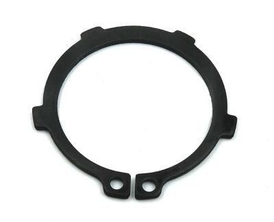 DIN983 Retaining Ring, C Ring, External Circlip Ring with Lug Carbon Steel Black Oxide Phosphate