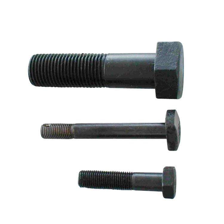 Grade 2 Hexagon Head Bolts Black