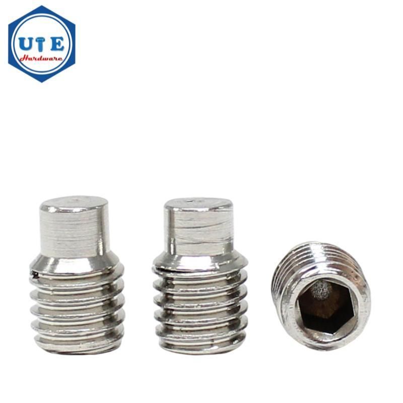 Brass Hex Socket Drives Allen Grub Set Screws with Cup Point DIN916 From M1.6 to M16