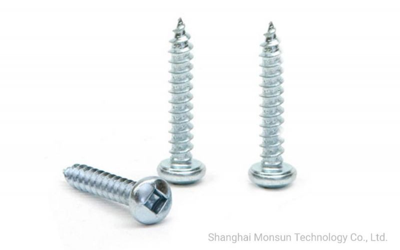 Pan Head Square Drive Self Tapping Screw