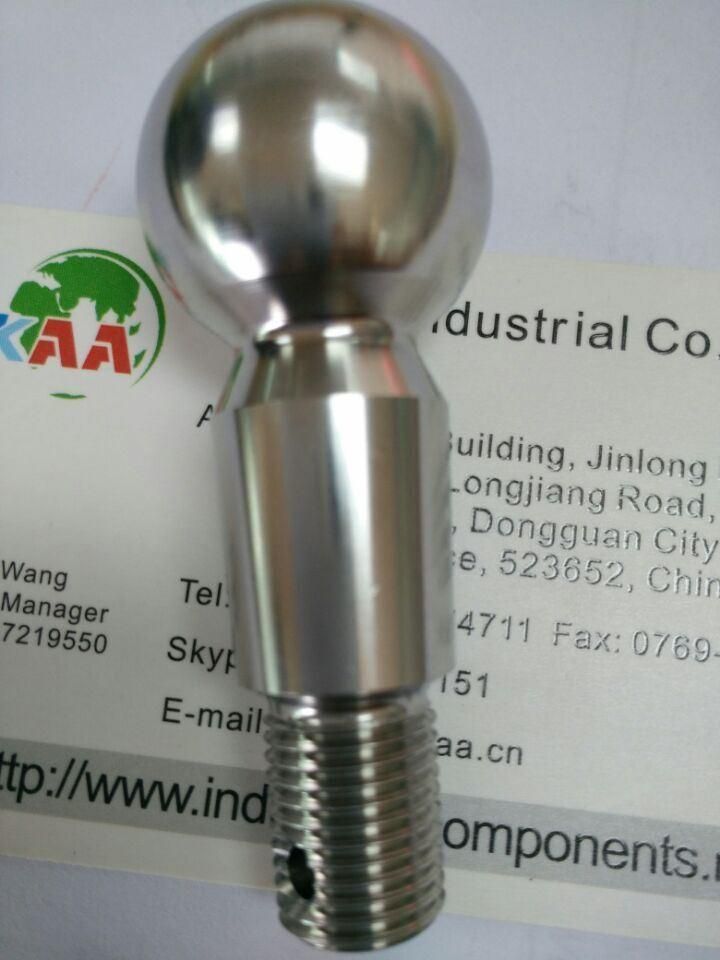 Precision Machined Stainless Steel Ball Head Bolt Screw, Ball Head Bolt and Fastener