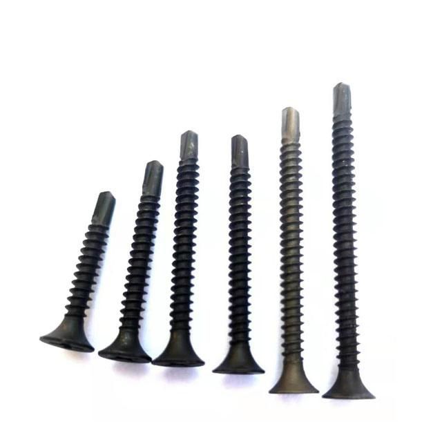 Black Phosphating Countersunk Head Self Drilling Drywall Screws