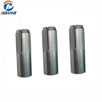 Stainless Steel Drop in Anchor with Knurling for Concrete Structure