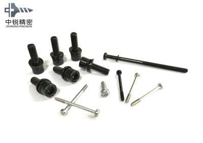 Fillister Head Torx Machine Screws with Black Zinc Plated Surface Good Quality Machine Screws
