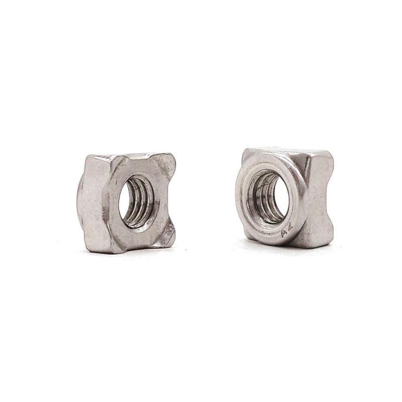 DIN928 Stainless Steel SS304 SS316 Square Weld Nut
