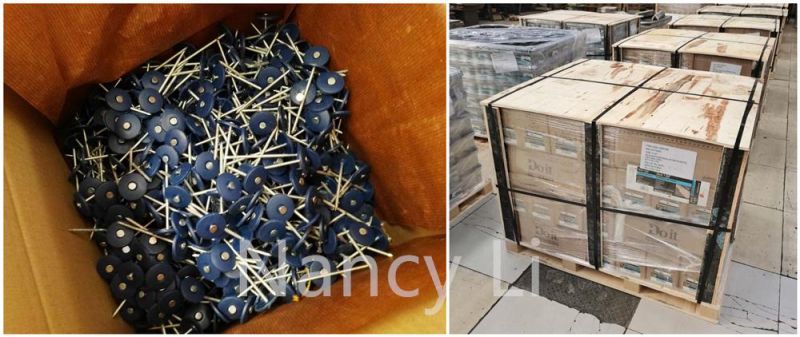 7/8"X12g Electro-Galvanized Plastic-Top Roofing Nail Cap Nails 3000 Count