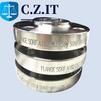 ASME DN80 DN150 DN200 Class 150 300 Blind Inconel 625 N06625 Nickel Incoloy Orifice Socket Flange Fitting Stainless Steel Slip on Hub Flange