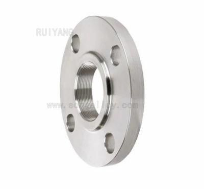 Stainless Steel Titanium Alloy Threaded Flange Forged Flanges ANSI Flange
