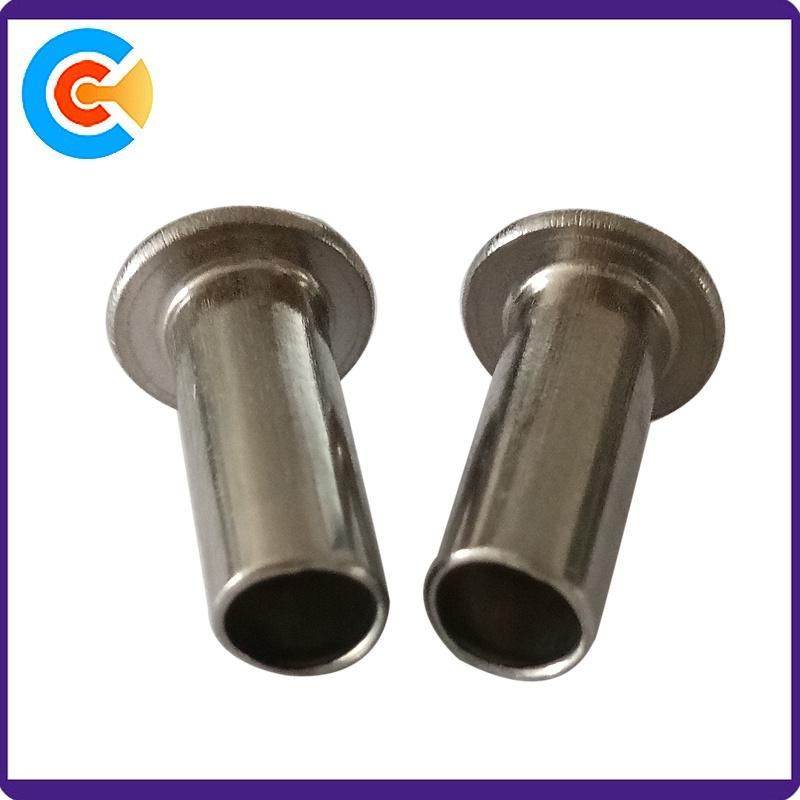 Customized Carbon Steel Mushroom Head Hollow Tubular Rivets Blind Rivet