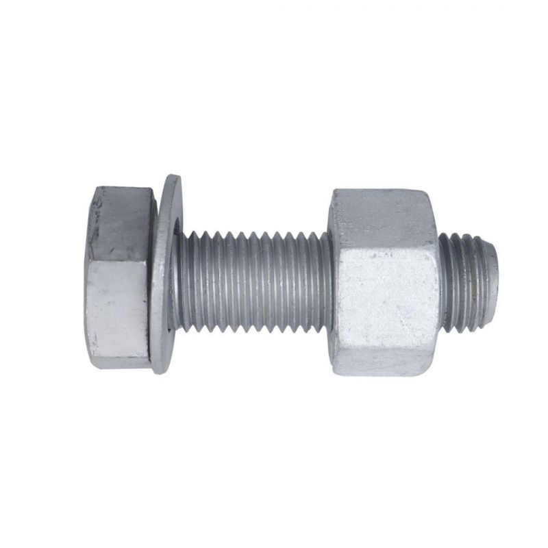 Carbon Steel / Stainless Steel Assembled Hex Bolts and Nuts