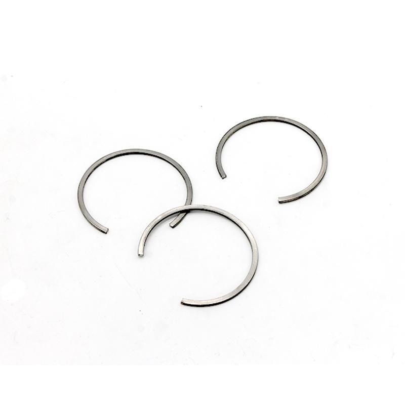 Customized Manufacturer External Spiral Flat Wire Snap Ring Stainless Steel Snap Retaining Ring