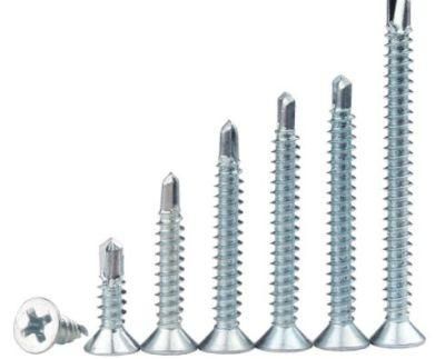 DIN 7504 Cross Contersunk Self-Drilling Tapping Screws Customerised Factory Fastener Self-Drilling Tapping Screw