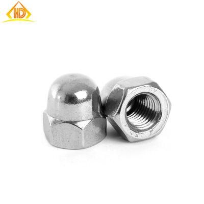 Stainless Steel304 Hex Domed Cap Nut DIN1587