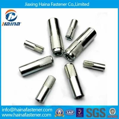 Jiaxing Haina 304 Stainless Steel Drop in Anchor with Knurling