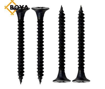 Manufacturer Black Phosphate Fine Coarse Thread Black Drywall Screw