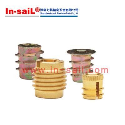 Threaded Insert for Hard Wood - 303 Stainless - 1/4-20 400-4-Cr