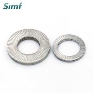 DIN25201 Dacromet Safety Double Stack Self Locking Washer