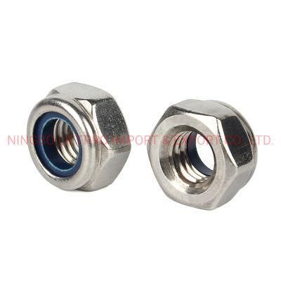 Hot Sale Factory Price High Quality 304 Stainless Steel DIN985 Nylon Lock Nut