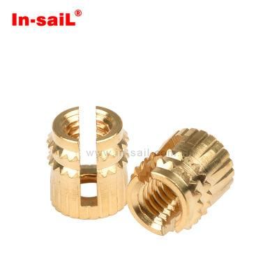 Expansion Knurl Brass Threaded Insert Nut