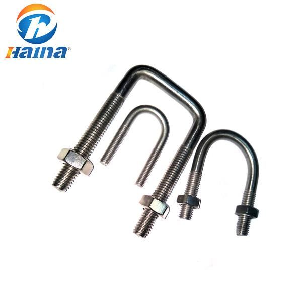 304ss 316ss Stainless Steel Square U-Bolt
