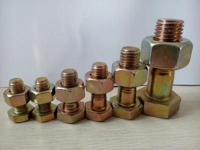 Zinc Plated/Galvanized Grade8.8 M22or7/8 ASTM A325 M/A325 Heavy Hexagon Head Bolt/Heavy Hex Bolt Carbon Steel 10b33