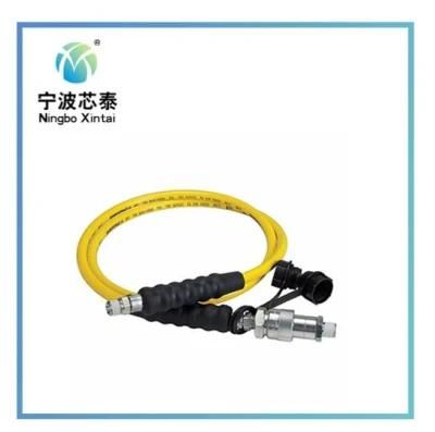 High Pressure Hydraulic Rubber Hose Assemblies with Pipe Fittings