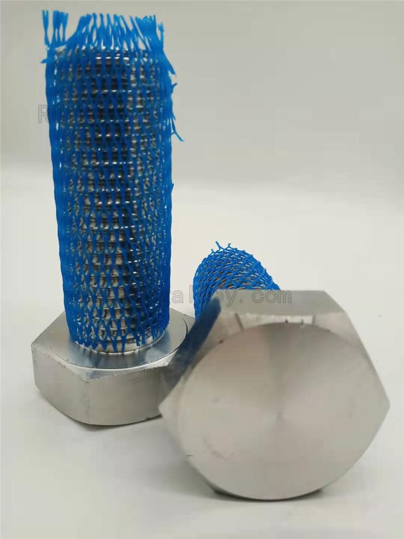 Fasteners Hex Bolts with Stainless Steel and Titanium Material