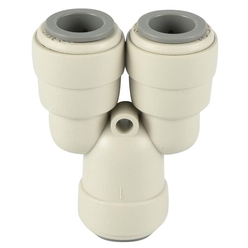 Xhnotion Pneumatic 1/4′ ′ Tube Od Union Y Water Filter Fittings