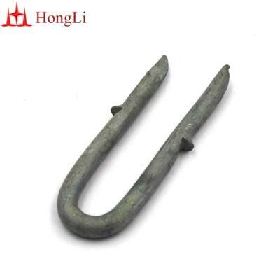 Hot Dipped Galvanized Wire Barbed U Type Nails
