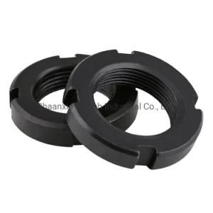 GB812 DIN981 Lock Slotted Round Nuts for Heavy Industry