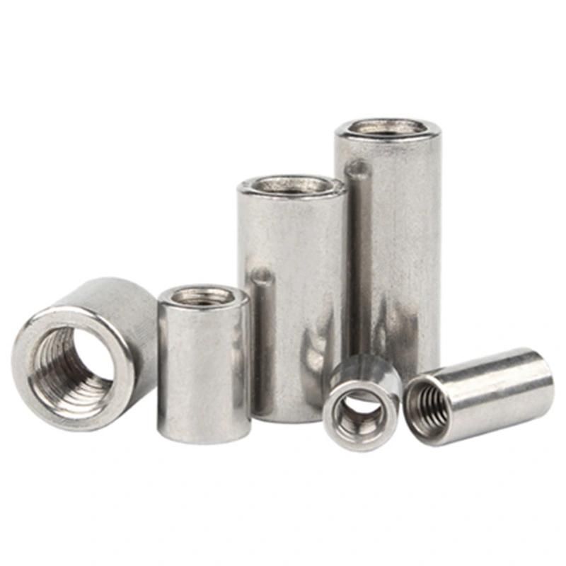 Round Hex Coupling Nuts / Nylon Insert Lock Square Coupling Nut