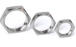 304 Stainless Steel Hexagon Thin Nut Inch Pipe Thread Nut