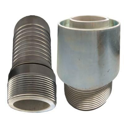 Steel Heavy Duty Multi Hose Shank King Nipple Kc and Ferrule