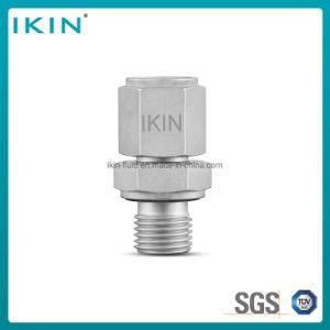 Ikin Hydraulic Pressure Gauge Connector with Stud Quick Coupler Fittings Hydraulic Test Connector Hose Fitting