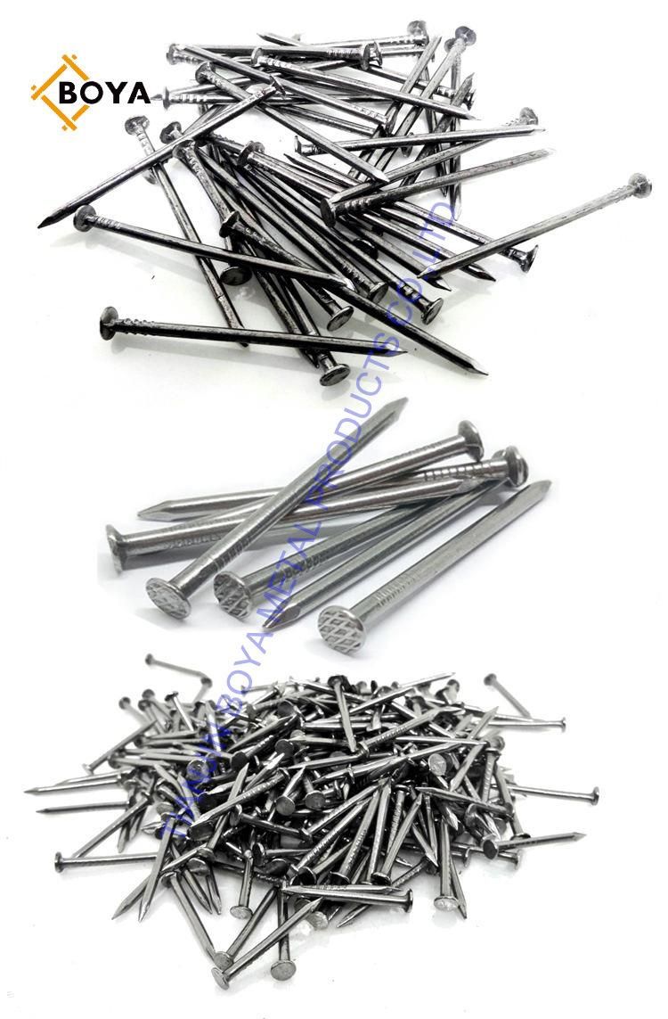 Q195 Electro Galvanized Common Iron Nail with 20kg Per Carton