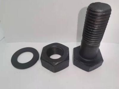Black - Carbon Steel-Grade10.9-M64*30-DIN933 - Hex Bolt (Hexagon Head Bolt)
