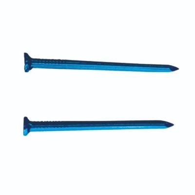 Blue Finish steel Concrete Nails