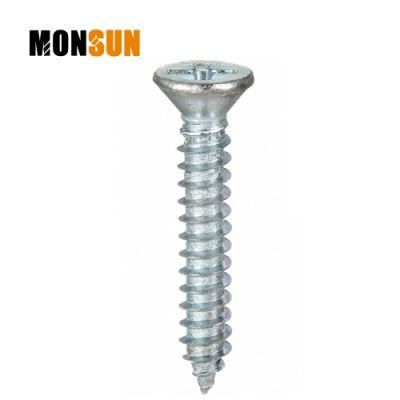 Zinc Plated Phillips Flat Head Sheet Metal Screw