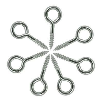 Eye Screw 304 Stainless Steel High Quality Sizes 5/8 M6 M8 10 mm 45mm Wood Tapping Bolt